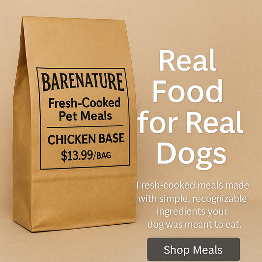 Bare Nature Pets Cooked Dog Meal